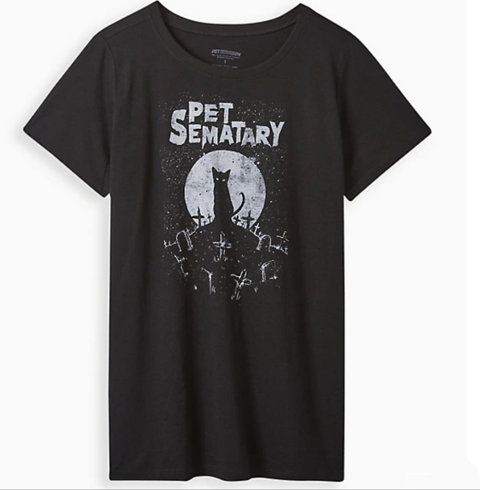 🪦 Black Pet Cemetary Tee